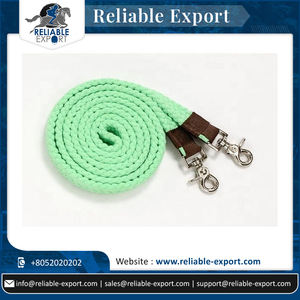 Correas de tejido de caballo de algodón con cierre a presión, accesorio de latón a granel, novedad - Product Image 5