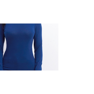 T-shirt a maniche lunghe blu taglia Large per ragazzi Planet Gold, in jersey 100% cotone, tessuto traspirante - Product Image 3