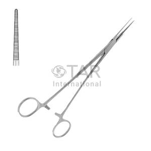 HEISS-1 Pinzas para Arteria, Pinzas Quirúrgicas Hemostáticas Rectas de 20,0 cm, Instrumentos Médicos Veterinarios Dentales de Acero Inoxidable - Product Image 1