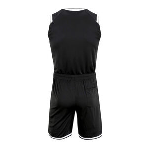 Uniforme de baloncesto para hombre con estampado de sublimación personalizado de alta calidad hecho en fábrica, precio sin mangas de poliéster de secado rápido - Product Image 2