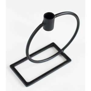 Decorative Premium Qualitive Metal Candle Holder with Cage Design Black Powder Coted Finished Candle Holder - Product Image 6