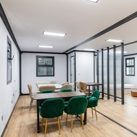 Maison conteneur extensible moderne en gros, maison préfabriquée, maison modulaire pour habitation résidentielle et espace de bureau