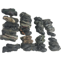 Mode utilisé homme noir terrassement chine chaussures de sécurité pour la Construction d'occasion pour hommes chaussures de sécurité ignifuges