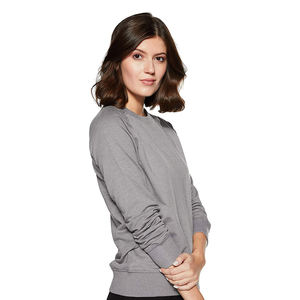 Sudadera de algodón y poliéster para mujer, prenda de vestir, de manga larga, con logotipo personalizado y etiqueta, producto en oferta - Product Image 2