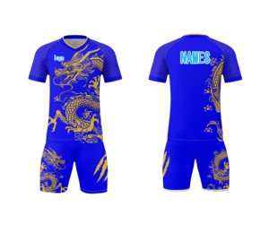 Uniformes de Fútbol Juveniles de Secado Rápido al por Mayor, Nueva Temporada, Personalizables, 100% Poliéster, para Todas las Temporadas - Product Image 4