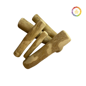 ของเล่นไม้สำหรับสุนัขทำจากไม้กาแฟที่ทนทานของเล่นสัตว์เลี้ยงปลอดสารพิษปลอดภัยสำหรับสุนัขโดยตรง - Product Image 5