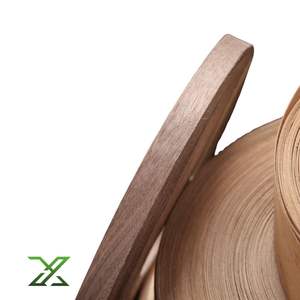 Qing Yang Customized Natural Veneer Black Walnut & White Oak Leather 0.5mm <b>Edge</b> Banding - Product Image 4