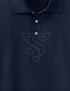 T-shirt à manches courtes en coton pour hommes de 220 grammes pour polos avec logo personnalisé T-shirts vierges à motif uni avec impression numérique - Product Image 4