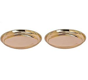 Ensemble de 2 sous-plaques en matériau pur non rustique fait à la main avec une qualité et un matériau extra premium pour la décoration de table plate - Product Image 3