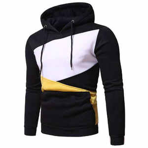 Sudaderas con Capucha Extra Grandes para Hombre, de Alta Calidad, Mezcla de Poliéster/Algodón Grueso, con Cierre, Personalizadas, para Invierno, en Oferta - Product Image 4