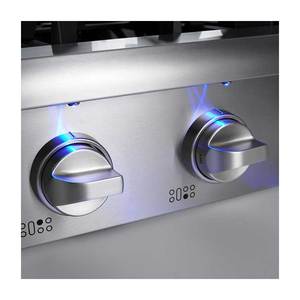 Estufa <span class=keywords><strong>de</strong></span> <span class=keywords><strong>Gas</strong></span> Natural <span class=keywords><strong>de</strong></span> Acero Inoxidable <span class=keywords><strong>de</strong></span> 6 Quemadores <span class=keywords><strong>con</strong></span> <span class=keywords><strong>Plancha</strong></span>, <span class=keywords><strong>de</strong></span> Fabricante - Product Image 4