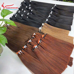Paquetes de cabello crudo suave y sedoso Hueso Recto Todos los colores Paquetes de cabello humano Tejido Cutícula alineada Extensiones de cabello vietnamita - Product Image 3