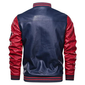 แจ็กเก็ตทีมตัวแทนฤดูหนาวสไตล์เท่ๆของผู้ชายเสื้อแจ็คเก็ตคอลลินขนสัตว์สวยงามปรับแต่งได้สำหรับผู้ชายจัดส่งแบบ DP - Product Image 3