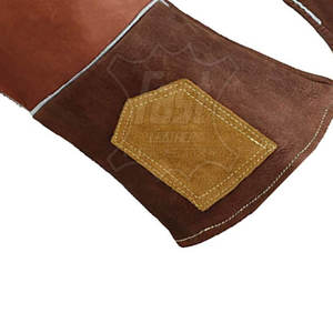 ถุงมือหนังสำหรับงานเชื่อมจากโรงงานโดยตรง จำหน่ายจำนวนมาก รับผลิตแบบ OEM พร้อมสกรีนโลโก้ ผู้ผลิตถุงมือหนังสำหรับงานเชื่อม ขายส่ง - Product Image 6