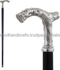 Bastón de madera de Venta caliente con nuevo diseño de mango de latón bastón plegable bastones decorativos para caminar - Product Image 1