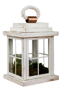 Juego de 4 linternas navideñas de hierro y vidrio Color negro mate Diseño clásico Linterna al aire libre para decoración de bodas a granel - Product Image 4