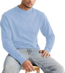 Nueva llegada Sudaderas de invierno para hombres El mejor material con patrón sólido Impresión digital Sudaderas con capucha teñidas lisas a precio competitivo - Product Image 1