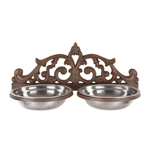 Bol pour chien en acier inoxydable pur Bol pour chien martelé de haute qualité pour bol de nourriture pour animaux de compagnie aux coûts les plus bas - Product Image 5