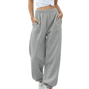 Pantalones de chándal ligeros personalizados OEM para mujer, de talla grande para entrenamiento de pantalones de chándal Yoga, pantalones de gimnasio, pantalones para correr, pantalones gruesos - Product Image 1