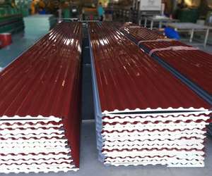 Toiture en acier PPGL isolée en mousse de 50 mm - Product Image 3