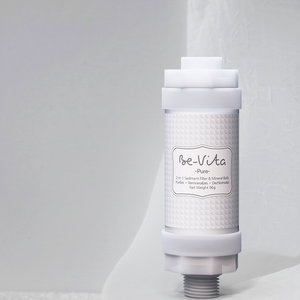 ไส้กรองฝักบัว Bevita PURE แบบมีแร่ธาตุ ปลอดสารพิษ พร้อมเม็ดแร่ธาตุต้านเชื้อแบคทีเรีย กำจัดคลอรีนและสิ่งสกปรก ปราศจากสาร BPA - Product Image 2