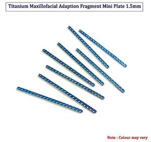 Juego de Instrumentos de Placas de Adaptación Maxilofacial de Alta Calidad, Mini Placa de 1.5 mm x 20 Orificios, Lote Manual de 8 Piezas, Aprobado por la CE Veterinaria - Product Image 2