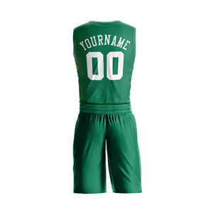 Uniforme de Baloncesto Unisex de Secado Rápido y Transpirable 100% Poliéster Sublimación Conjunto Personalizado de Alta Calidad Impreso Diseña Tu Propio Equipo - Product Image 3