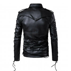Chaqueta de Cuero de Alta Calidad, Último Estilo, Nueva Llegada, Chaqueta de Cuero para Hombre al por Mayor, Chaqueta de Cuero para Hombre Más Vendida - Product Image 2