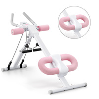 Máquina de Ejercicios Abdominales Premium que Ahorra Espacio para el Hogar, Sótano, Deportes y Entretenimiento