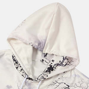 Sudadera con Capucha y Forro Personalizada con Logotipo Bordado, Talla Grande, Transpirable, para Mujer, Estilo Terry Drop - Product Image 3