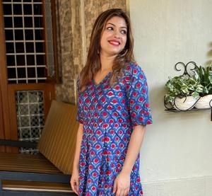 Indien main bloc coton robe imprimé fleuri été fête porter pour les femmes robe Style Boho personnalisé mariée mariage cadeau vente - Product Image 4