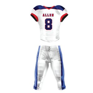 Uniformes sportifs de football américain 100% polyester sur mesure pour hommes, shorts confortables et respirants de style nouveau, grande taille pour adultes - Product Image 4