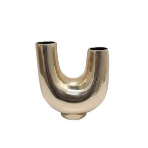 Vase à fleurs en bois de conception classique artisanat créatif fini naturel pour la maison salon Arrangement de fleurs Vase à fleurs - Product Image 3