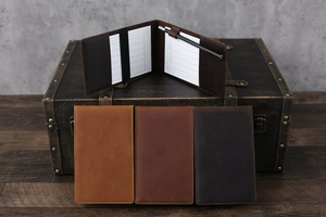 ที่ใส่บัตรคะแนนกอล์ฟทำจากหนังที่มีดินสอและ LGSB-0006C บัตรคะแนน - Product Image 6