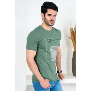 Mens ZEHRA Migxy Graphic Casual T Shirt 100% Cotton Jersey 220 Grams Fabric Weight Custom Label Designer <b>Printed</b> T-Shirts - Product Image 3