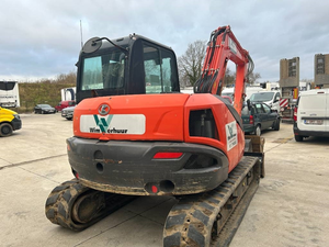 Miniexcavadora Kubota KX080-4 de 8.44 Toneladas con 4 Cucharones, Excavadora Hidráulica Compacta en Venta - Product Image 4