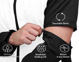 New Fashion Men Autumn Winter Windproof <b>Waterproof</b> Breathable Warm Pockets Coat <b>Long</b> Sleeve Outdoor <b>Jacket</b> - Product Image 6