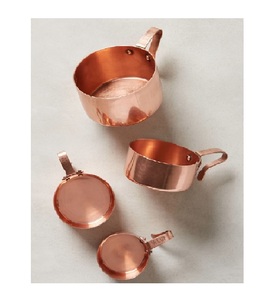 Amazon Top Seller Taza medidora de cocina hecha a mano Tazas medidoras de acero inoxidable para hoteles en casa - Product Image 1