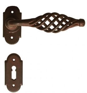 Juego de 2 Manijas de Puerta de Hierro Forjado, Acabado Negro, Estilo Vintage Ángel, Herramientas Multifuncionales Ecológicas para el Hogar, Hoteles y Villas - Product Image 6