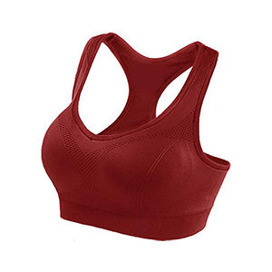 Sujetador deportivo Sexy para Yoga con logotipo personalizado, Sujetador deportivo para correr para mujer, Top de estilo deportivo para Fitness, sujetadores de entrenamiento a prueba de golpes, Top sin espalda - Product Image 1