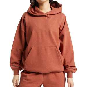 Survêtement personnalisé pour femmes lavage à l'acide vente en gros de haute qualité ensemble lourd 500 Gsm survêtements pour femmes ensemble 2 pièces pour dames - Product Image 1