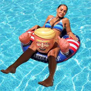 Flotador Inflable Premium con Diseño de Bandera Americana, para Piscina, Fiestas Acuáticas, Juguete de Agua para Adultos y Niños, PVC Resistente - Product Image 3