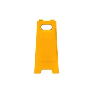 Señalización de Advertencia para Piso Escorregiante, Portátil, Ligera (0.76kg), Marco en Blanco para Señalización de Advertencia, 300x630mm, Ileritraffic ILTZ5000, Color Amarillo - Product Image 1