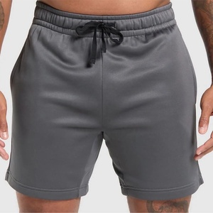 Pantalones Cortos Deportivos Casuales de Alta Calidad, Logotipo Personalizado Bordado, Algodón y Elastano Estampado, Secado Rápido, Cintura Elástica para Gimnasio y Correr, para Hombre - Product Image 1