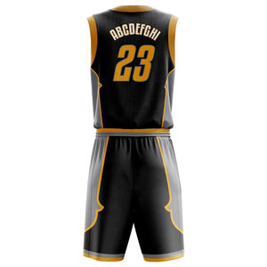 Uniformes de Baloncesto para Adultos de Nuevo Diseño, Tallas Grandes, Impresión Personalizada, Transpirables, de Secado Rápido, Sublimados, Conjunto de Uniforme 2026 - Product Image 3