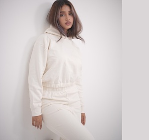 Ensemble de survêtement 2 pièces élégant pour femme, ensemble de sweat-shirt personnalisé, survêtement en molleton de coton surdimensionné, OEM, ensemble de sweat-shirt pour femme - Product Image 1