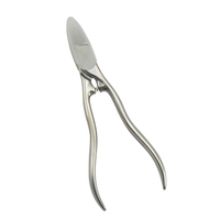 Coupe-cuticules professionnels en acier inoxydable incurvé de haute qualité pour ongles des doigts et des orteils – Outils de manucure et pédicure à mâchoires larges