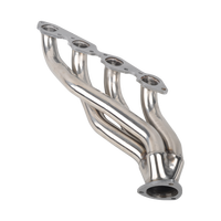 Collecteur d'échappement pour Chevrolet BBC Camaro Chevelle 1965-1972 396 402 427 454 1 3/4'' Collecteur d'échappement court STOCK USA T-304