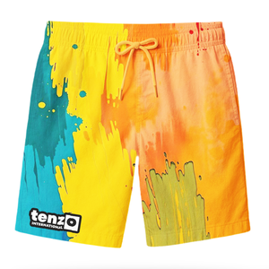 Pantalones Cortos Deportivos Casuales con Logotipo Personalizado, Secado Rápido, Transpirables, para Hombre, Cintura Elástica con Cordón, Servicio de Impresión por Sublimación para Entrenamiento - Product Image 4