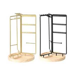 Classic Metal Brass Jewellery Stand <b>Earring</b> Stand Stylish Wholesale Jewellery Stand Fashionable Design Jewellery Display <b>Holder</b> - Product Image 3